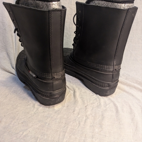 Baffin Black Men's Boots steel toe - Picture 2 of 15